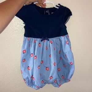 Strawberry romper size 18 months